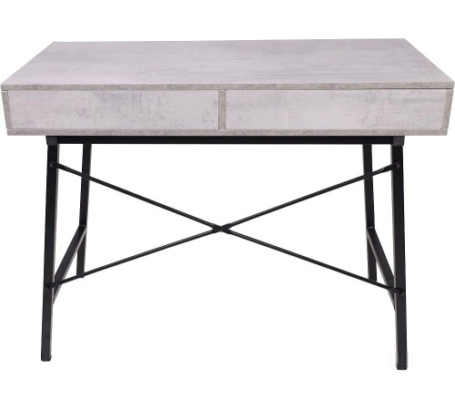 Стол AksHome Agat 80035 бетон/черный металл