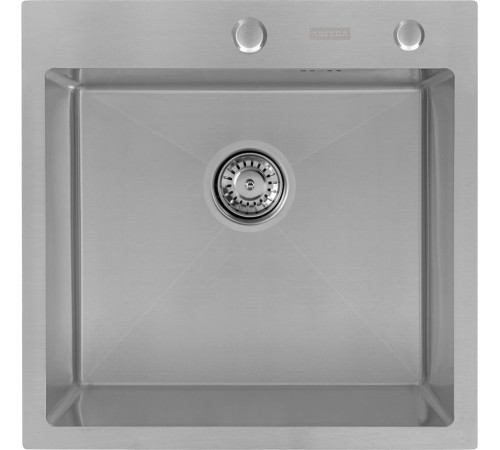 Кухонная мойка ARFEKA ECO AR мойка 500*500, коландер, дозатор SATIN