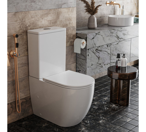 Унитаз напольный Roxen Antares Tornado Rimless Soft Close 600185-01