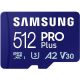Карта памяти Samsung PRO Plus microSDXC 512GB MB-MD512SA/EU с адаптером