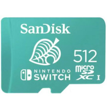 Карта памяти SanDisk Nintendo Switch Licensed Card Animal Crossing Edition microSDXC 512GB SDSQXAO-512G-GN3ZN