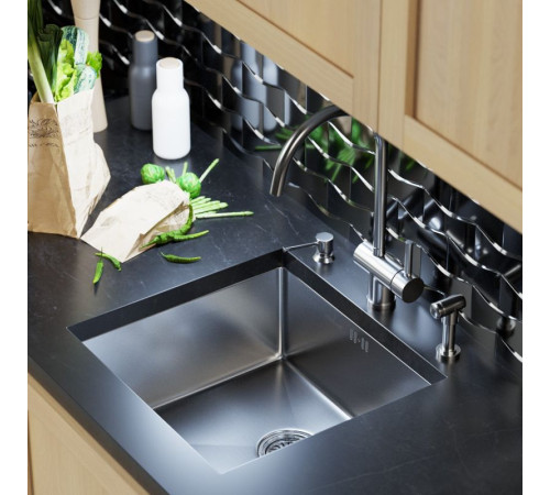 Кухонная мойка Mixline 548564 сатин, 3 мм