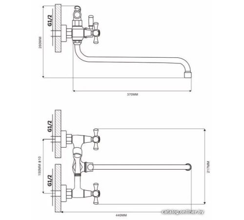 Смеситель Ekko E22118-7