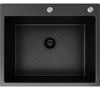 Кухонная мойка Axus LS-6050B Nano Black