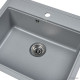 Кухонная мойка Wisent 600-29W с сифоном GER013