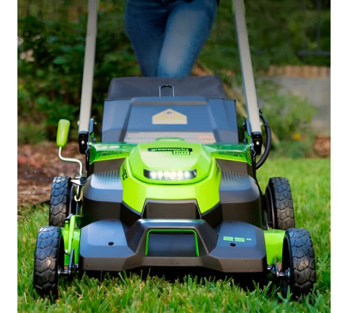 Газонокосилка Greenworks GD60LM61 2519107 без АКБ