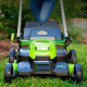 Газонокосилка Greenworks GD60LM61 2519107 без АКБ