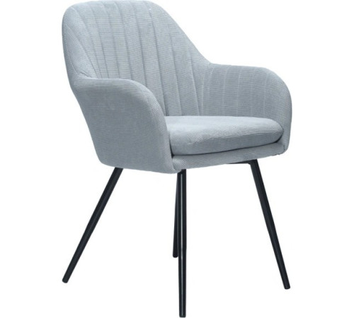 Стул с подлокотниками Mara Бискотти классик Black серый