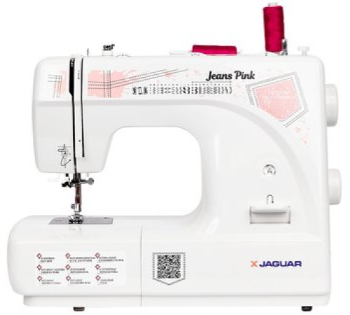 Электромеханическая швейная машина Jaguar Jeans Pink