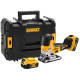 Электролобзик DeWalt DCS335P2 с 2-мя АКБ, кейс