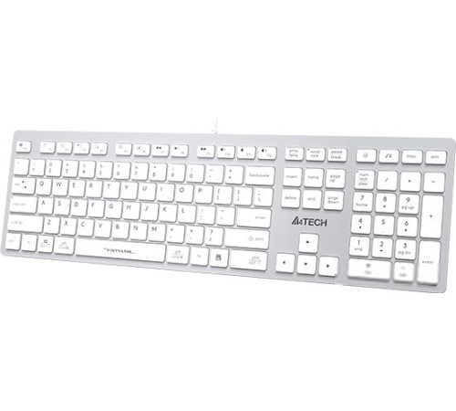 Клавиатура A4Tech Fstyler FX50 белый
