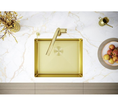 Кухонная мойка Paulmark Next 54 UNI PM215444-LG золото/светлое золото