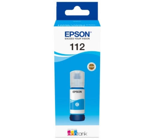Чернила Epson 112 циан