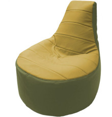 Кресло-мешок Flagman Трон Т1.3-30 охра/оливковый