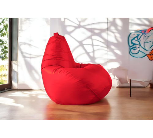 Кресло-мешок Mio Tesoro Груша XXXL GF-140x95-K красный