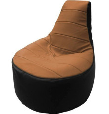 Кресло-мешок Flagman Трон Т1.3-07 оранжевый/черный