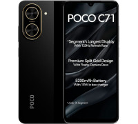 Телефон POCO C71 4GB/128GB международная версия черный