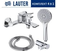 Смеситель Lauter Allure 21CK6618C с лейкой Relexa Daisy 21S10167