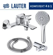 Смеситель Lauter Allure 21CK6618C с лейкой Relexa Daisy 21S10167
