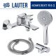 Смеситель Lauter Allure 21CK6618C с лейкой Relexa Daisy 21S10167