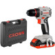 Дрель-шуруповерт Crown CT21131HMX-2 BMC с 2-мя АКБ, кейс