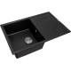 Кухонная мойка ZorG Rock 78 Premium black metallic