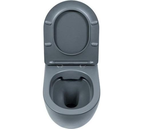 Унитаз подвесной Deante Up Uno Cinzento VSS01101PC с крышкой Slim Soft-Close