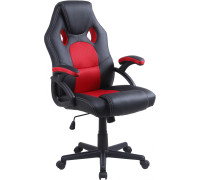 Кресло Mio Tesoro Амароне AF-C5179 черный/красный