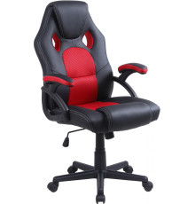 Кресло Mio Tesoro Амароне AF-C5179 черный/красный