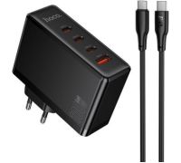Сетевое зарядное Hoco N85 USB Type-C черный