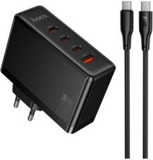 Сетевое зарядное Hoco N85 USB Type-C черный