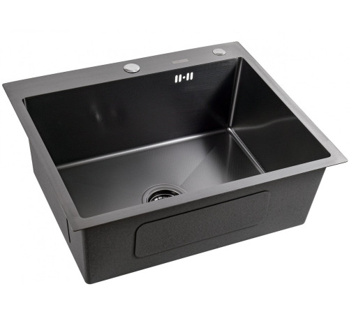 Кухонная мойка Avina Futur FK 4848 B Eco Embossing черный нано