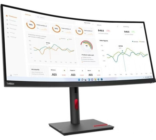 Монитор Lenovo ThinkVision T34w-30 63D4GAT1EU