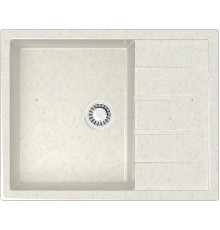 Кухонная мойка MARRBAXX Карельский камень модель 151/Q7 F151Q007 хлопок/белый