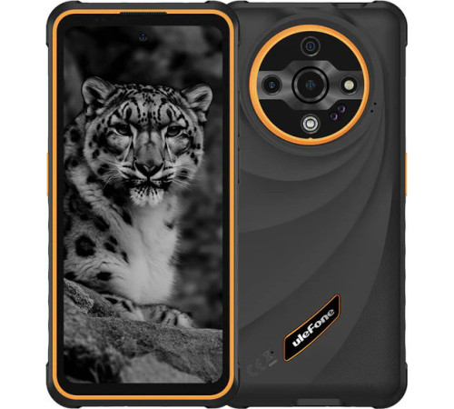 Телефон Ulefone Armor X31 6GB/128GB черный/оранжевый