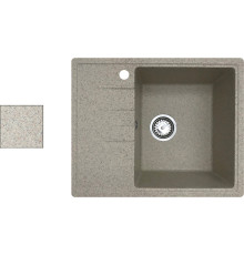 Кухонная мойка БелЭворс Mila R темно-бежевый, без сифона