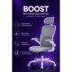 Офисное кресло BOOST Warble серый