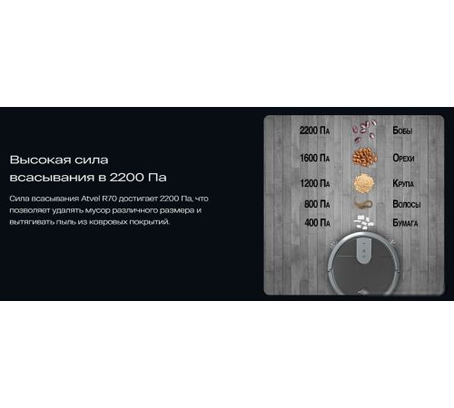 Робот-пылесос Atvel R70