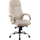 Офисное кресло King Style SHL-9-1 Tonpo PU Chrome кремовый