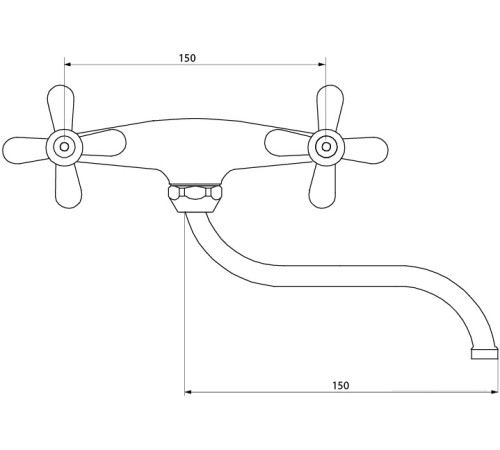 Смеситель Славен О24
