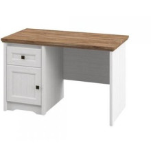Стол Неман мебель Тиволи МН-035-27 белый структурный/дуб стирлинг