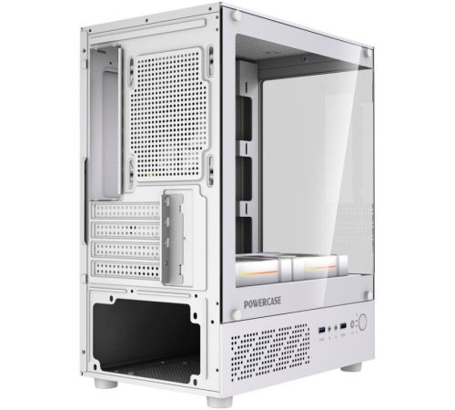 Корпус Powercase Vision Micro M1 ARGB CVMM1W-A3