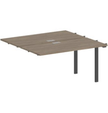 Стол Norden Приставка 120x123.8x75 SG.211.OD.63.AN антрацит/дуб темный