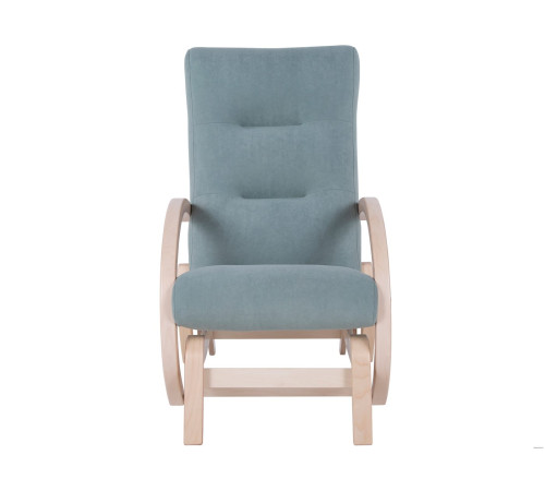 Кресло-качалка Мебелик Мэтисон минт/береза белая