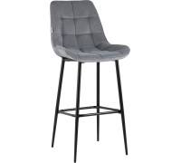 Стул Stool Group Флекс велюр барный серый