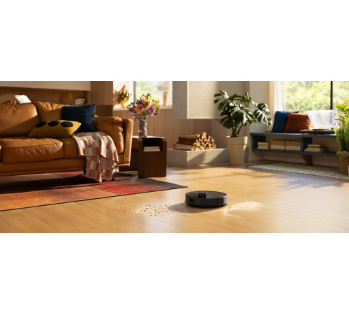 Робот-пылесос Roborock Q8 Max Pro+ Q8MPP52-02 с русской озвучкой, черный