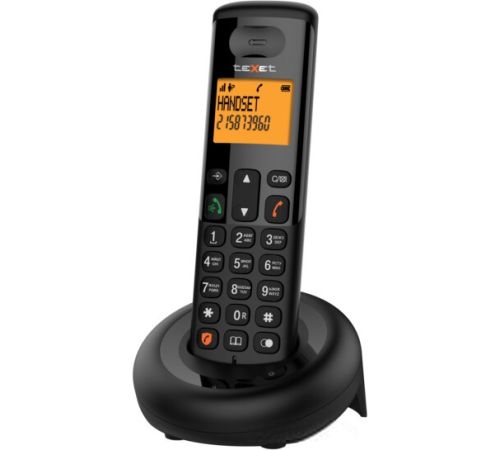 Радиотелефон TeXet TX-D4905A черный