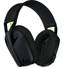 Наушники Logitech G435 Lightspeed черный/неоновый желтый