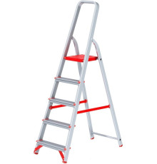 Лестница-стремянка Новая высота NV 311 алюминиевая профессиональная 5 ступеней