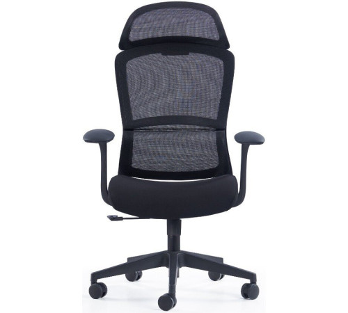 Офисное кресло SitZone CH-555A сетка/ткань, черный